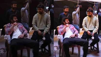 వైరల్ అవుతున్న ప్రభాస్ లుక్.. రాజా డీలక్స్ షూటింగ్ విజ్యువల్స్ లీక్