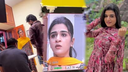 'ക്യാമറയ്ക്ക് മുന്നിൽ ഇമോഷണലായി ശ്രീശ്വേത', വീഡിയോ പങ്കുവെച്ച് താരം