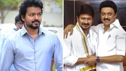 வாரிசு இசை வெளியீட்டு விழாவில் அரசியல் பேசாத தளபதி விஜய் - திமுகவை வம்புக்கு இழுக்கும் விஜய் ரசிகர்கள்!