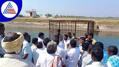ಮಸ್ಕಿ: ನೀರಿನ ಗೇಜ್ ಹೆಚ್ಚಿಸುವಂತೆ ರೈತರಿಂದ ಧರಣಿ