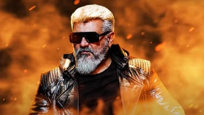 'ഹി ഈസ് എ ഗ്യാങ്സ്റ്റാ'; സ്ക്രീനില് പൊടിപാറിക്കാന് 'എകെ', തുനിവ് സോംഗ് എത്തി