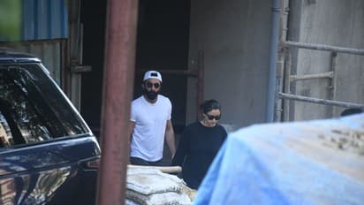 மும்பை பாந்த்ராவில் ஜோடியாக வலம் வரும் ரன்பீர் கபூர் - ஆலியா பட்!