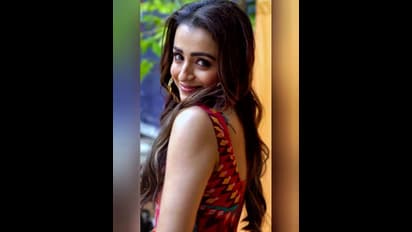 చిలిపి పోజులు.. చిరు నవ్వుతో కలవరపెడుతున్న త్రిష.. ఆ మత్తు చూపులకు మతిపోకుండా ఉంటుందా!