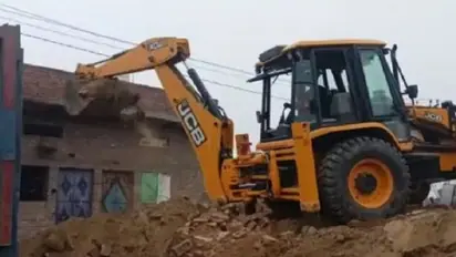 Bulldozer action in Haryana's Nuh days after clashes, illegal constructions razed