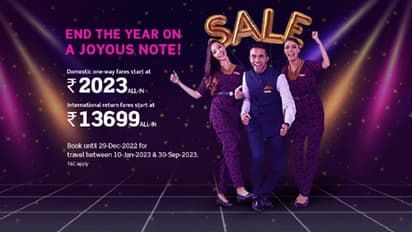 2023 रुपए में हवाई सफर का मौका, जानें कौन सी एयरलाइंस नए साल पर दे रही ये बेहतरीन ऑफर