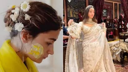 'ഇതാണ് എന്‍റെ ഹല്‍ദി ഹെയര്‍'; ഓര്‍മ്മചിത്രങ്ങള്‍ പങ്കുവച്ച് ആലിയ ഭട്ട് 