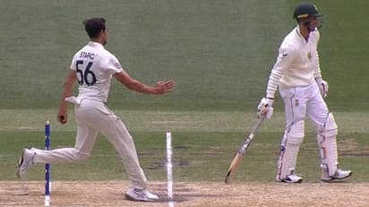 എങ്ങോട്ടാ കയറിപോകുന്നത്? ക്രീസില് നില്ക്ക്; മങ്കാദിംഗ് അവസരമുണ്ടായിട്ടും അവസരം നല്കി സ്റ്റാര്ക്ക്- വീഡിയോ