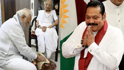 பிரதமர் மோடியின் தாயார் விரைவில் குணமடைய வேண்டும்... மகிந்த ராஜபக்ச வாழ்த்து!!