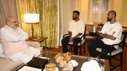 ಗೃಹಸಚಿವ ಅಮಿತ್ ಶಾ ಭೇಟಿಯಾದ ಪಾಂಡ್ಯ ಬ್ರದರ್ಸ್..! ಪೊಲಿಟಿಕ್ಸ್ಗೆ ಎಂಟ್ರಿ..?