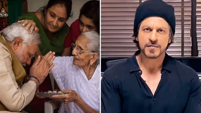 Pathaan star Shah Rukh Khan offers condolences to Narendra Modi on his Mother Heeraben's death