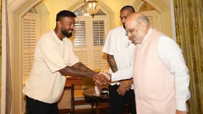 உங்களை சந்தித்தது எனது பாக்கியம்: அமித் ஷாவை சந்தித்த ஹர்திக் பாண்டியா பெருமிதம்!