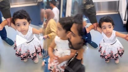 ദുബായില് ന്യു ഇയർ ആഘോഷിക്കാൻ പേളിയും കുടുംബവും; ക്യൂട്ട് ലുക്കിൽ നിലയും