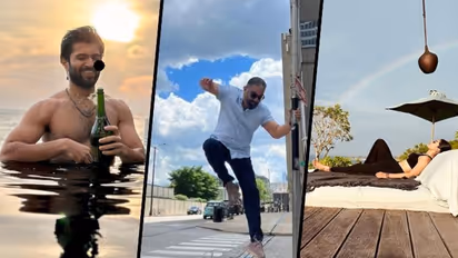 Photos: Rashmika Mandanna, Vijay Deverakonda, Ram Charan and more south actors welcome New Year in style