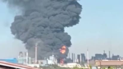 മഹാരാഷ്ട്രയിൽ ഫാക്ടറിയിൽ വൻ തീപിടിത്തം; തൊഴിലാളികൾ കുടുങ്ങിക്കിടക്കുന്നതായി സൂചന