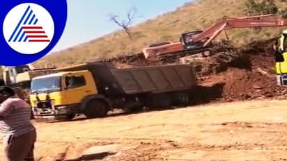 Mandya: ಕಾಮಗಾರಿ ಹೆಸರಿನಲ್ಲಿ ಬೆಟ್ಟಗುಡ್ಡಗಳ ಬಗೆದು ಪರಿಸರ ನಾಶ