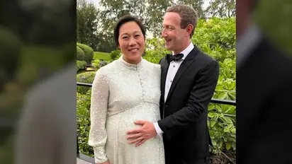Meta CEO Mark Zuckerberg shares pic with pregnant wife Priscilla Chan, set to welcome third child