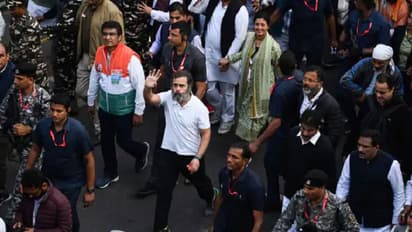 Rahul Gandhi Bharat Jodo yatra: 3,000கி.மீ நிறைவு!ராகுல் காந்தியின் பாரத் ஜோடோ யாத்திரை உ.பி.க்குள் நுழைகிறது