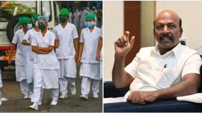 செவிலியர்கள் பணி நீக்கம் ஏன்..? இதற்க்கு யார் காரணம்..? மீண்டும் பணி வழங்கப்படுமா.? மா.சுப்பிரமணியன் விளக்கம்