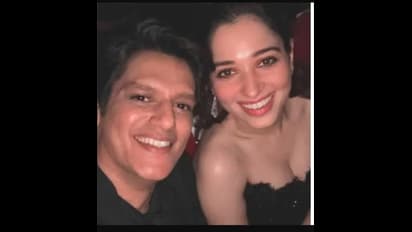 తమన్నా గుట్టురట్టు, నాని విలన్ తో లవ్ ఎఫైర్.. ప్రియుడిని ముద్దుల్లో ముంచెత్తిన మిల్కీ బ్యూటీ ?