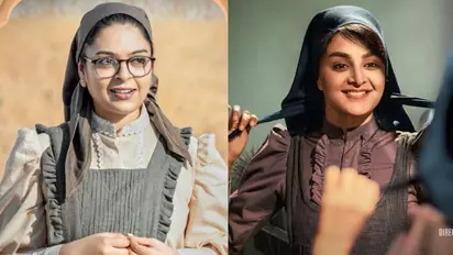 മഞ്ജു വാര്യരുടെ ആയിഷയ്ക്കൊപ്പം രാധിക; ക്യാരക്റ്റര് പോസ്റ്റര്