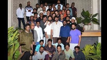 బాస్ పార్టీ... వాల్తేరు వీరయ్య టీమ్ కు మెగాస్టార్ చిరంజీవి గ్రాండ్ పార్టీ