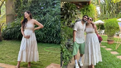 മെറ്റേണിറ്റി ഔട്ട്ഫിറ്റില്‍ തിളങ്ങി ഗൗഹർ ഖാൻ; ചിത്രങ്ങള്‍ വൈറല്‍