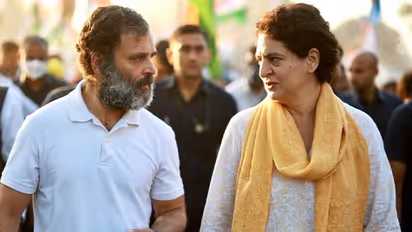 'Rahul Gandhi is wearing the shield of truth and does not feel cold': Priyanka Gandhi Vadra at Loni border