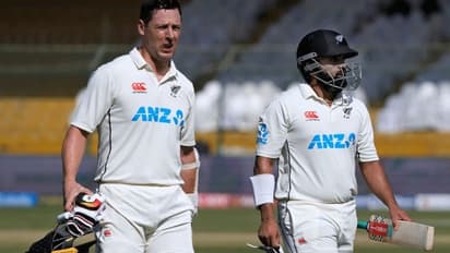 கடைசி விக்கெட்டுக்கு 105 ரன்கள்.. பாகிஸ்தானை வாட்டி வதைத்த மேட் ஹென்ரி - அஜாஸ் படேல்..! நியூசி., பெரிய ஸ்கோர்