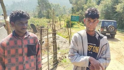 കൊടൈക്കനാൽ വനത്തിൽ കാണാതായ യുവാക്കളെ കണ്ടെത്തി, കണ്ടെത്തിയത് മരംവെട്ടുകാർ