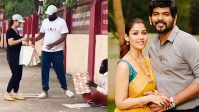 రోడ్డు పక్కన పేదవారికి బహుమతులు పంచిన నయనతార దంపతులు, మంచి మనసు చాటుకున్న స్టార్ కపుల్ 