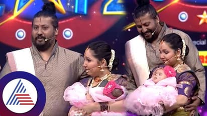  ಗರ್ಭಿಣಿ ಪತ್ನಿಯನ್ನು ತಾಯಿ ಮನೆಗೆ ಕಳುಹಿಸಿಲ್ಲ; ಮಗಳಿಗೆ  ನಾಮಕರಣ ಮಾಡಿದ ಸಮೀರ್ ಆಚಾರ್ಯ ಭಾವುಕ