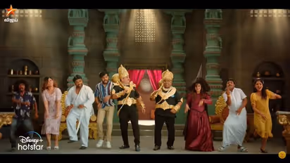 'குக் வித் கோமாளி' சீசன் 4 நிகழ்ச்சியில் ஜி.பி.முத்து..! அமர்க்களமான பாடலுடன் வெளியான ப்ரோமோ வீடியோ!