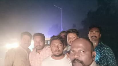 ദേശീയപാതയിൽ റോഡിന് കുറുകെ വൈദ്യുത ലൈൻ പൊട്ടി വീണു; യുവാക്കളുടെ ഇടപെടലിൽ ഒഴിവായത് വൻദുരന്തം