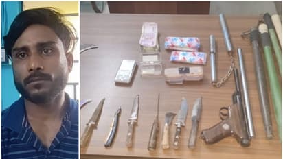 മയക്കുമരുന്നും പണവും ആയുധങ്ങളുമായി യുവാവ് പിടിയില്‍