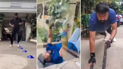 പ്രായം ഒക്കെ വെറും നമ്പർ മാത്രം; വർക്കൗട്ട് വീഡിയോയുമായി ജയറാം