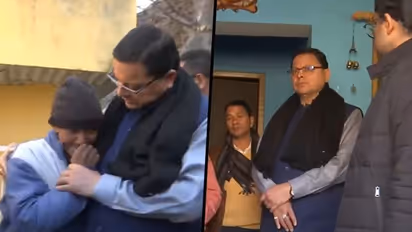 Uttarakhand CM Pushkar Dhami visits 'sinking' Joshimath; says, '..in talks with ISRO'