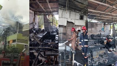 ముంబైలో అగ్నిప్రమాదం.. అనేక దుకాణాలు దగ్ధం..