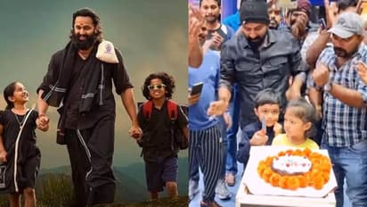 പ്രവാസി ലോകവും കീഴടക്കി 'മാളികപ്പുറം'; അഭിനന്ദന പ്രവാഹം, കേക്ക് മുറിച്ച് ആരാധകരുടെ ആഘോഷം