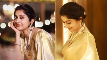 സാരിയിൽ മലയാളി പെൺകൊടിയായി മീര ജാസ്മിൻ; ​'എന്തൊരു അഴക്' എന്ന് കമന്റുകൾ