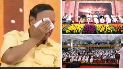 கருணாநிதி மன்னிப்பு கேட்டதை நினைவுபடுத்திய துரைமுருகன்..! தேம்பி தேம்பி அழுத டி.ஆர் பாலு