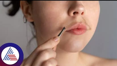 Facial Hair:ముఖంపై హెయిర్ ఉందా? ఇవి రాస్తే ఈజీగా పోతాయి..!