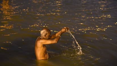 Makar Sankranti Bathing