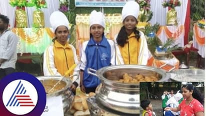 Vijayapura: ಠಾಗೋರ್ ಶಾಲೆಯಲ್ಲಿ ಪುಡ್ ಫೆಸ್ಟಿವಲ್ : ಸಮೋಸಾ, ಬಿರಿಯಾನಿ ತಯಾರಿಸಿದ ಮಕ್ಕಳು..!