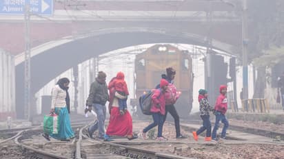 Delhi records coldest morning this winter as mercury dips to 3.8°C; flights and trains cancelled