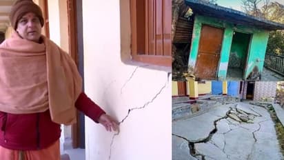 ജോഷിമഠിന് സമീപമുള്ള  ശങ്കരാചാര്യ മഠത്തിലും വിള്ളൽ രൂക്ഷം