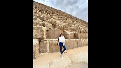 Hansika Motwani : எகிப்து நாட்டில் கணவருடன் ஜாலி ட்ரிப்... வைரலாகும் ஹன்விகாவின் டூர் கிளிக்ஸ்