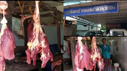 മണ്ണാർക്കാട് കശാപ്പുശാലകളും ഇറച്ചിക്കടകളും പ്രവർത്തിക്കുന്നത് ലൈസൻസില്ലാതെ