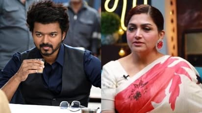 '103 ഡിഗ്രി പനിയും വച്ച് അദ്ദേഹം ക്ലൈമാക്സ് പൂര്ത്തിയാക്കി'; വിജയ്യുടെ അര്പ്പണത്തെക്കുറിച്ച് ഖുഷ്ബു