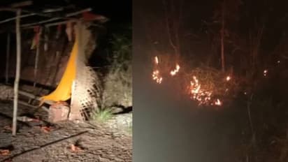 കണ്ണൂരിൽ പ്രതീകാത്മക സമരപ്പന്തൽ അജ്ഞാതർ കത്തിച്ചു, സംഭവം സിപിഎം നേതാവിന്റെ ഭീഷണിക്ക് പിന്നാലെ