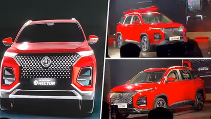 2023 MG Hector facelift, Hector Plus launched at Auto Expo 2023; prices start from Rs 14.72 lakh